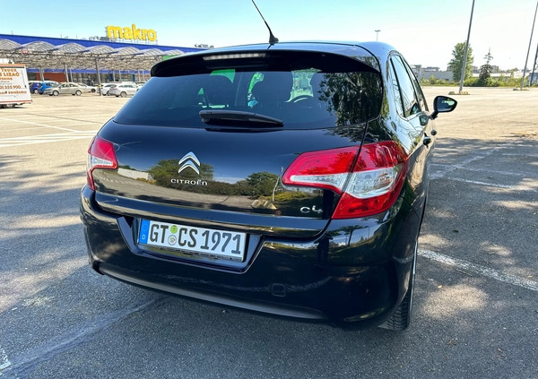 Citroen C4 cena 21500 przebieg: 246000, rok produkcji 2011 z Częstochowa małe 781